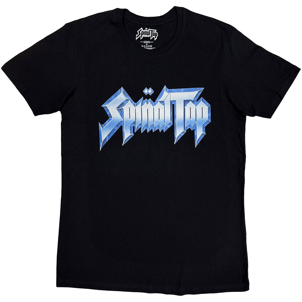 Spinal Tap - Metallic Logo Heren Tshirt - Zwart